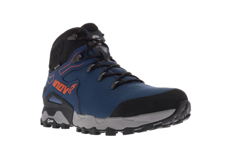Inov8 Roclite Pro G 400 GTX V2 Men's Hiking Boot in Navy/Black/Orange-6